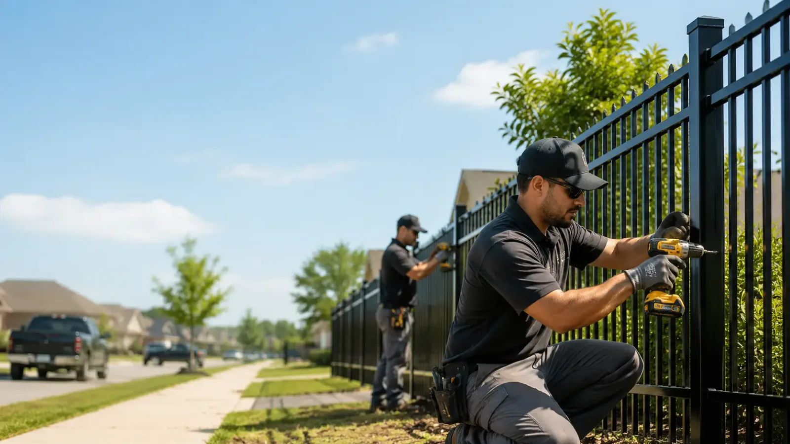 Metal Fence Installation in Minto, ND